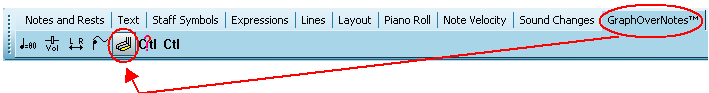 GraphToSustainPedalButtonNavigation