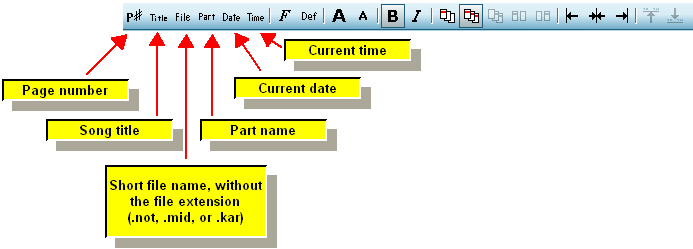 PageTextStandardItems