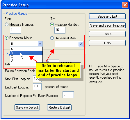 RehearsalMarksForPracticeLoops