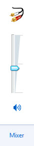 Windows 7 volume slider