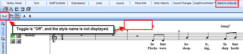 lilypond make chord names bold