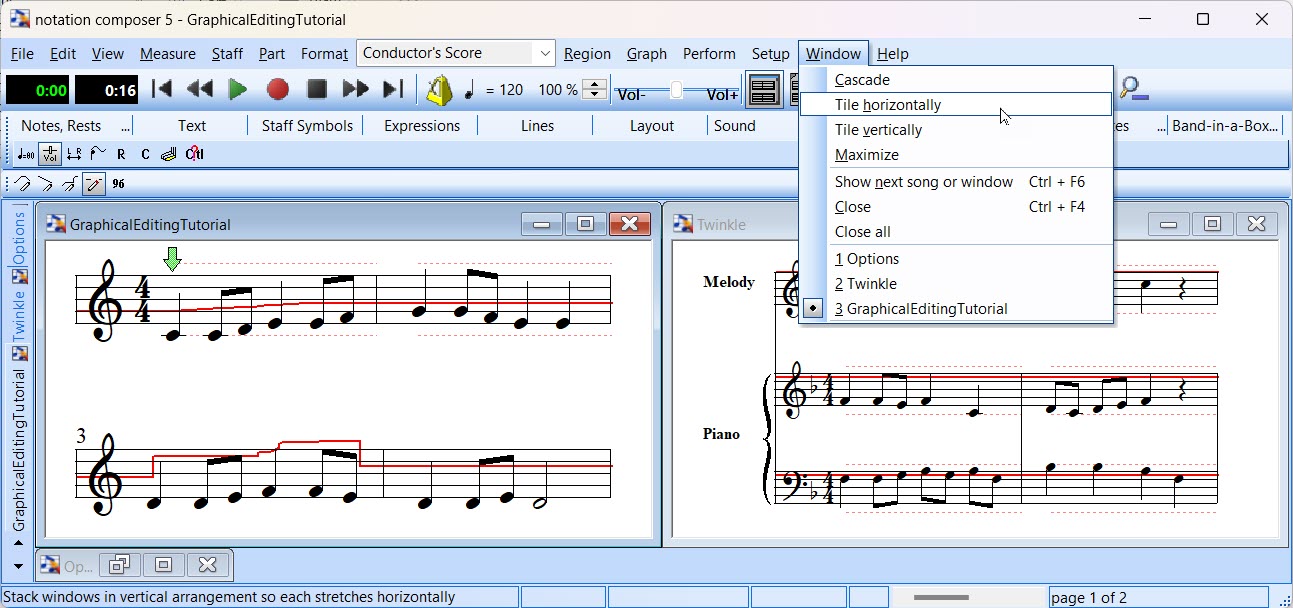 MultiWindow-Horizontal