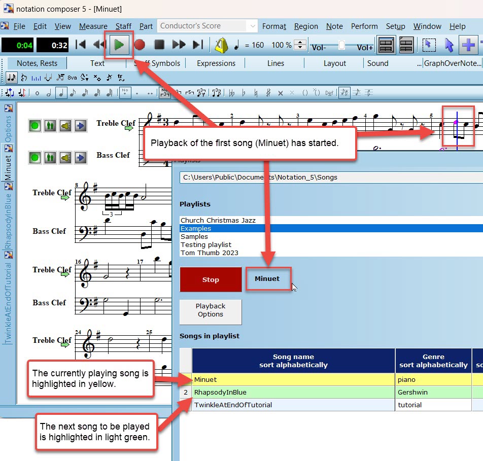 PlaylistFirstSongPlaylistInProgress