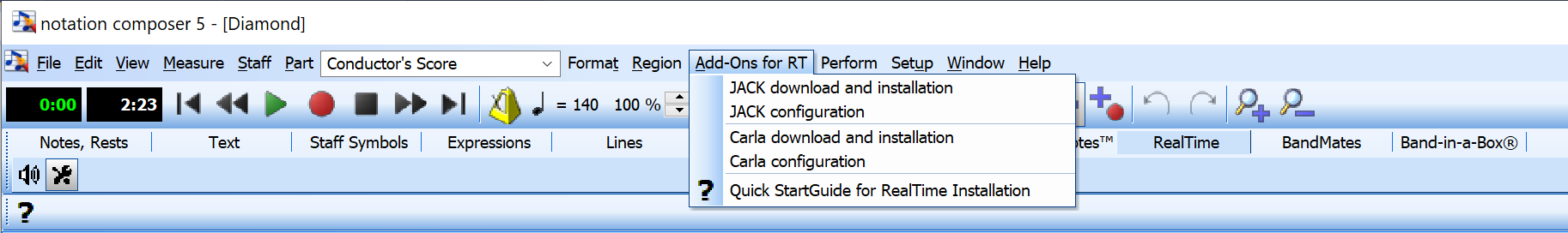 RealTime-AddOns_menu