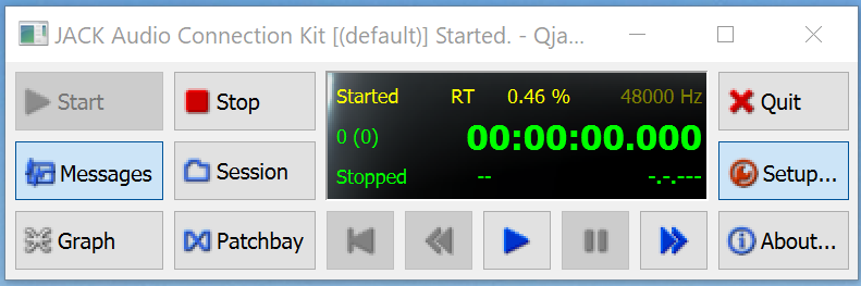 RealTime-Jack-server-startup