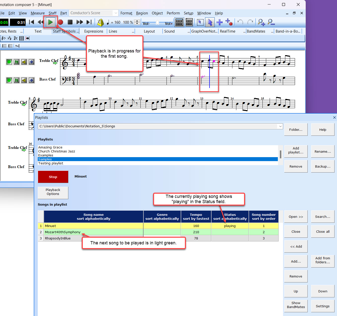 TutorialPlaylistFirstSongStarted